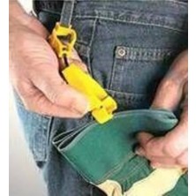 Ery Eldiven Tutucu Klips Turuncu – Iş Eldiveni Taşıma Aparatı Esnek Bağlantılı