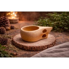 Haslet Wood Ahşap Kuksa Bardak