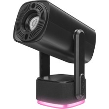 Erdo Ticaret Everest PJ08, Siyah, 150 LED Lümen, 1280X720, 1xhdmı, 1xusb, Wifi, Bluetooth, 30.000 Saat LED Ömrü,