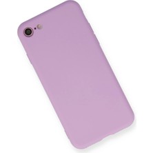 Drnds Newface Iphone 7 Kılıf Nano Içi Kadife Silikon - Lila