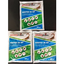 Belirtilmemiş Böcek Ilacı, Haşere Ilacı Tox 25 Wp 50 gr 3 Adet