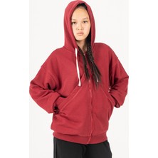 Kinderos Fermuarlı Kapüşonlu Kız Çocuk Sweatshirt - 26K 4536