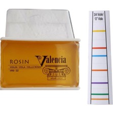 Happypotam Valencia Reçine (3/4 Renkli Nota Etiketi Hediye)