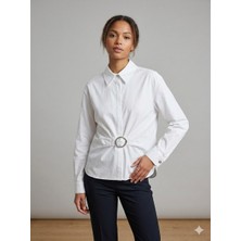 Kayra Önü Tokalı Bluz 10032