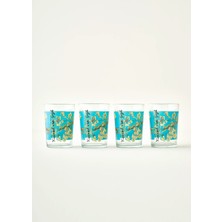 Bella Maison Van Gogh Almond Blossom Meşrubat Bardağı 4’lü Turkuaz (510 Cc)