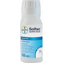 Belirtilmemiş Solfac Super EC25 / 20X100ML / 1 Koli