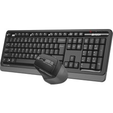 Flamex A4 Tech FG1035 Gri Q mm 2.4g Kablosuz Klavye Mouse Set