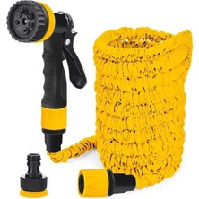 Flamex Sgs 4272 7 Fonksiyonlu Bahçe Sulama Hortumu (5-15 Metre)