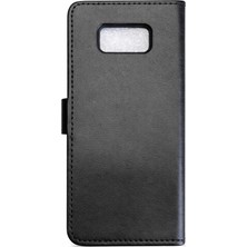 Drnds Newface  Galaxy S8 Plus Kılıf Tr S Plus Kapaklı Kılıf - Siyah