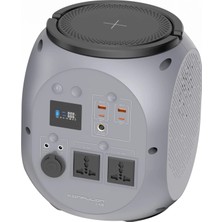 Drnds Konfulon CN08 Powerbank 600W 180.000 Mah Kamp Şarj 45W Pd - Gri