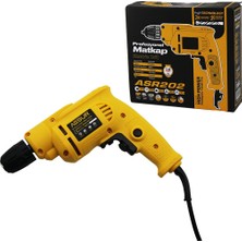 Balkan Grup Profesyonel Matkap Sıkma - Vidalama Fişli Kademeli Hız Ayar Otomatik Mandren 360 Derece Tutma Kol 580W 0.8-10MM ASR-202-7131 (5067)