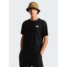 The North Face NF0A8GUZJK31-M Mountaın Sketch Slee Siyah Yuvarlak Regular Fit Düz Erkek T-Shirt