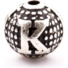 Zero Land Drnds 8 mm Metal Harf  Metal Tesbih Harfi -K