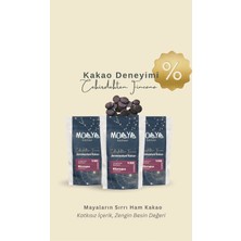 Moaya Cacao Moaya 3’lü Kakao Koleksiyonu Içilebilir Ham Kakao, Seremoniyel Kakao