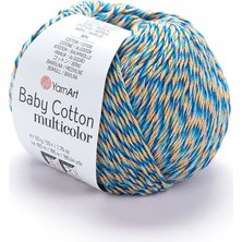 Yarnart Baby Cotton Multicolor 5211 Ebruli Örgü Ipi