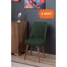 Kaktüs Avm Armada Serisi Sandalye - Haki Yeşil - 4 Adet