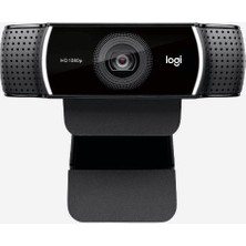 Flamex Logıtech C922 Full Hd 1080P Profesyonel Yayıncı Webcam Siyah 960-001088