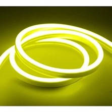 Cata 12V Neon LED Hortum (Sarı) 5 Metre