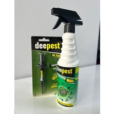 Belirtilmemiş Deepest Paket 1 Ad Kullanıma Hazır Sprey+ 1 Ad. Deepest Jel Yem