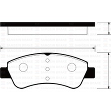 SANGSIN Sangsın SP1241 Ön Fren Balata Opel Corsa F 19-> / Crossland 17-> / Cıtroen C2 03-> / C3 09-> / Aırcross 17-> / C4 04-> / C-Elysee 12-> / Xsara 96-> 1647863780-4253.38-4252.59-4254.23