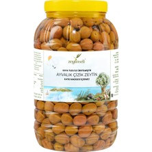 Zeytinseli Ayvalık Yeşil Çizik Zeytin Kaya Tuzlu 2 kg