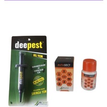 Belirtilmemiş Deepest Hamamböceği Jel Yem/alfasect SC50 Tüm Böcekler Için 2'li Karışım