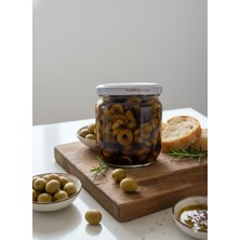 Labari Gurme Yeşil Siyah Karışık Zeytin Salatası 500 Gram