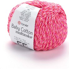 Yarnart Baby Cotton Multicolor 5214 Ebruli Örgü Ipi