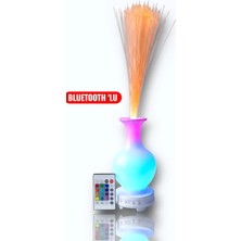 Generic Rgb Bluetooth/kumanda Kontrollü Renkli Lamba - Atmosfer Işığı-Sesli Hoparlör