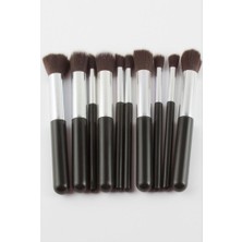 Zero Land Drnds Müjgan 10 Adet Makyaj Fırça Seti - Siyah