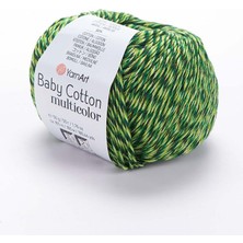 Yarnart Baby Cotton Multicolor 5207 Ebruli Örgü Ipi