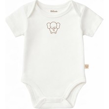 Lilalinda %100 Pamuk Bebek Body&zıbın Kısa Kol