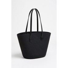 Mollycrush Kadın Yazlık Hasır Omuz Çantası - Deri Detaylı Şık Plaj ve Şehir Tasarımı