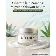 Difora Anti-Aging Aydınlatıcı&kırışıklık Önleyici 50SPF+ Güneş Korumalı Nemlendirici Lifting Krem