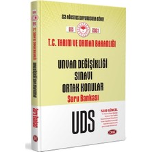 Data Yayınları Data 2026 T.C. Tarım ve Orman Bakanlığı Unvan Değişikliği Sınavı
