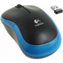 Flamex Logıtech M185 Kablosuz USB Mouse Mavi 910-002236