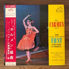 Only Japan Vinyl Royal Opera House Orchestra, Covent Garden + Alexander Gibson - Bizet Carmen Suite