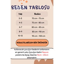 Parscraft Çocuk Kemeri %100 Hakiki Deri 3 cm Bordo Yumuşak Kopma Kırılma Olmaz