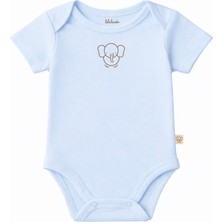 Lilalinda %100 Pamuk Bebek Body&zıbın Kısa Kol