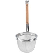 IKEA Vardagen Paslanmaz Çelik-Kayın Noodle Süzgeci