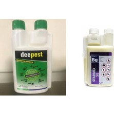 Belirtilmemiş Tahtakurusu Için Süper Ikili | Deepest Sc 500 ml ve Starmix Se 1 Litre Kokusuz Haşere Ilacı