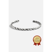Meks Jewels Gümüş Burma Erkek Bilekliği