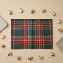 Grand Fine Art 2 Adet Amerikan Servis,ekose Amerikan Servis,yıkanablir Supla 32X42 cm