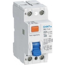 Chint 2p 40 A Kacak Akim Rölesi  300MA Rccb Nl1-63 Ac 6 Ka