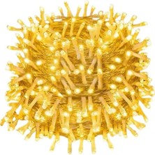 Zero Land Drnds 10 Metre Günışığı LED Işık Fişli Dekoratif Sarı Ton Aydınlatma 3 Modlu LED Şerit