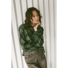 Nisan Triko Pilili Kareli Bluz