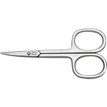 Pileli Store Rose 010-450 M620 Bıyık Makası No: 4,5 Inç / 11,43 cm - Krom Kaplama