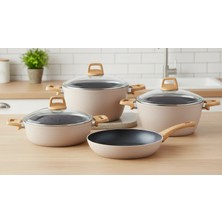 Milanor Neo 7 Parça Seramik Tencere Seti