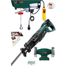 Stanvolt Klpro Kurban Seti 850 W Tilki Kuyruğu  500 kg Vinç Bıçak Bileme X2 Kemik Bıçağı Hediye
