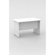 Ofisbazaar Modern Çalışma Masası  | 120 cm - Beyaz